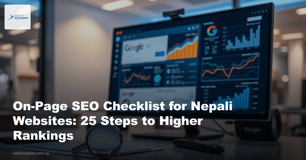 On-Page SEO Checklist for Nepali Websites: 25 Steps to Higher Rankings