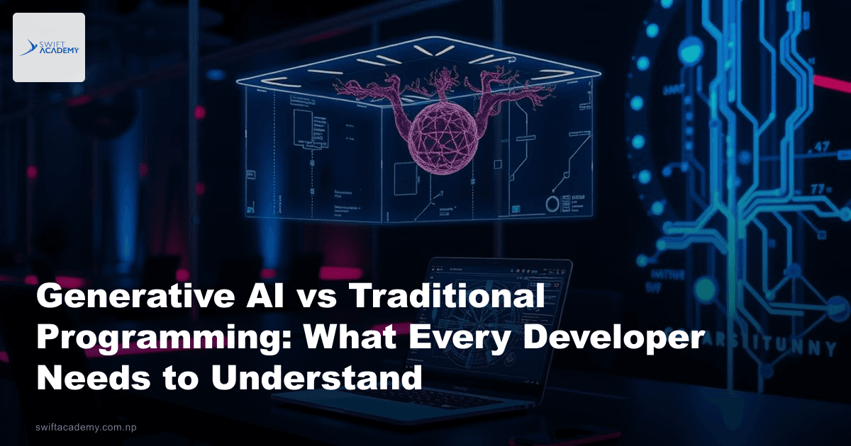 Generative AI vs Traditional Programming: What Every Developer Needs to Understand