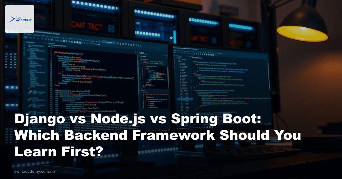 Django vs Node.js vs Spring Boot: Which Backend Framework Should You Learn First?